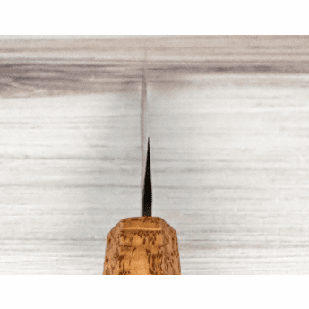 Murata AS Petty 150mm - Blade Slightly off Center with the Handle