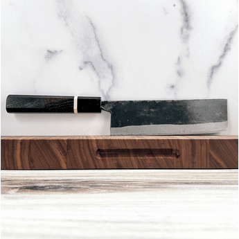 Nakamura Blue #1 Nakiri 165mm Bog Oak
