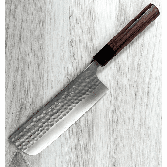 Nao Yamamoto Ginsan Hammered Nakiri 165mm