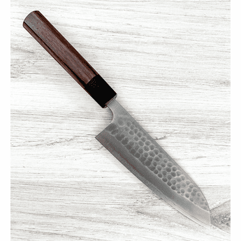 Nao Yamamoto Ginsan Hammered Santoku 165mm 