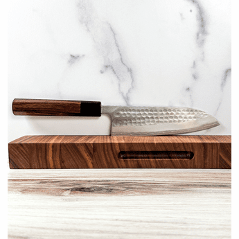 Nao Yamamoto Ginsan Hammered Santoku 165mm 