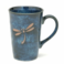 Navy Blue Dragonfly Mug