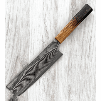 Nigara SG2 Damascus Nakiri 180mm Factory Second