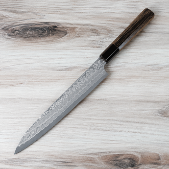 Nigara Anmon SG2 Damascus Sujihiki 225mm