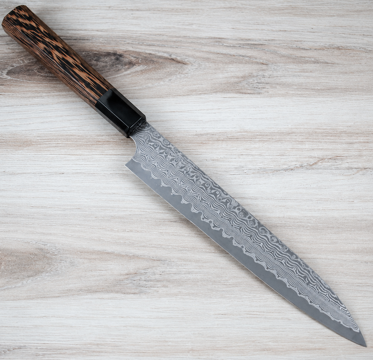 ハクロニシキ Nigara SG2 Damascus Sujihiki 225mm|Aomori Japan|CKTG