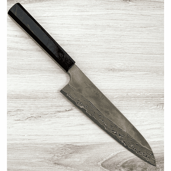 Nigara Silver 3 Damascus Gyuto 210mm