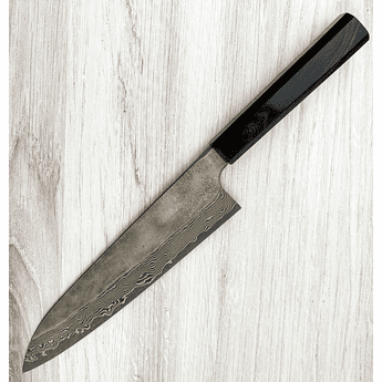 Nigara Silver 3 Damascus Gyuto 210mm