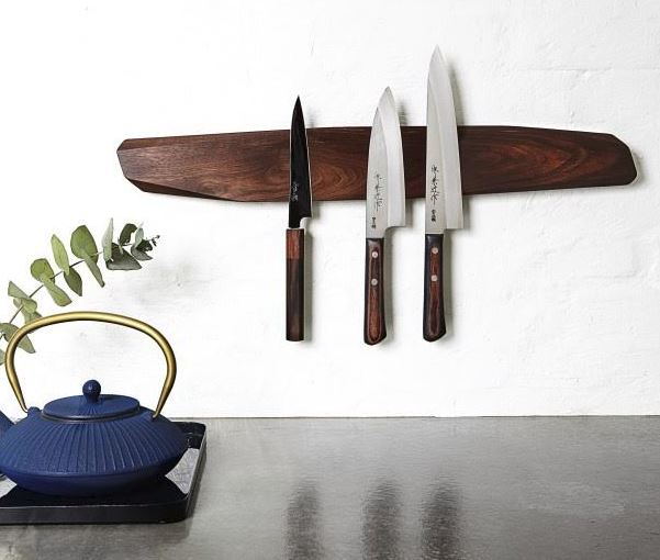 Noyer Walnut Magnetic Rack Large