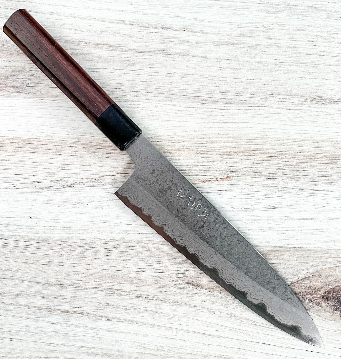 Okada White #2 Damascus Gyuto 210mm