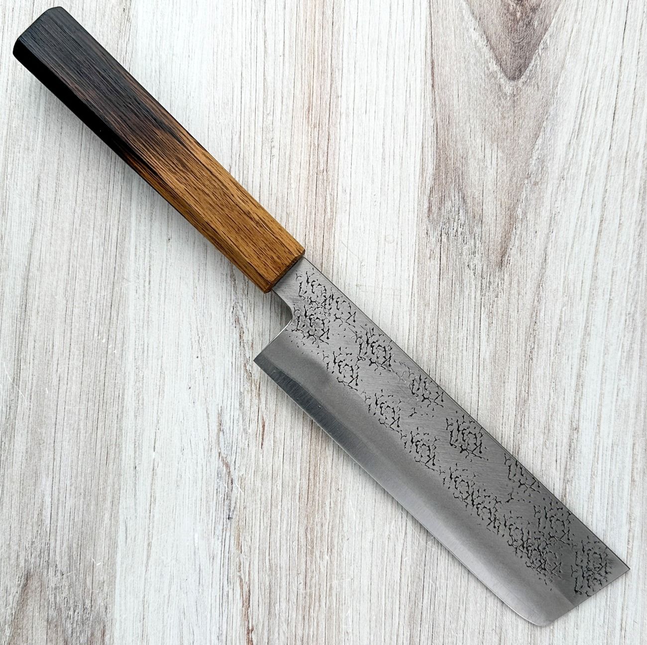Okeya Blue #2 Nakiri 160mm|Chef Knives To Go