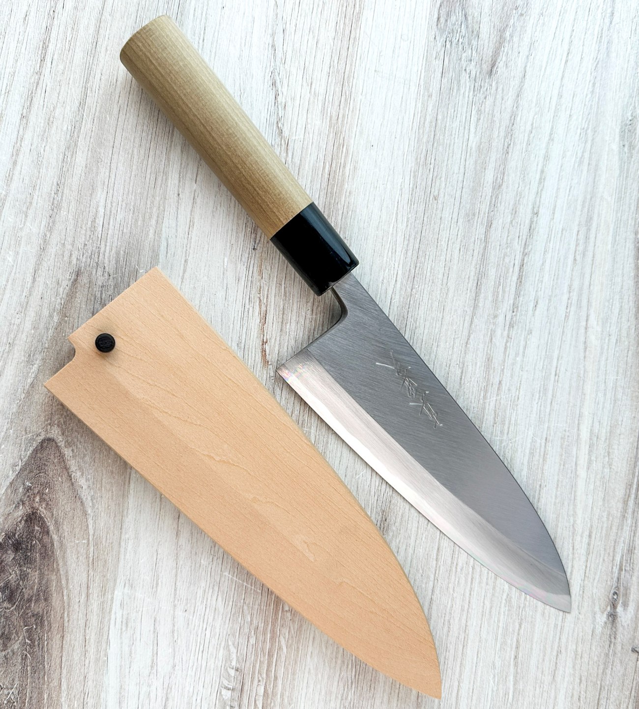 Sakai White #2 Deba 180mm|Hand Engraved