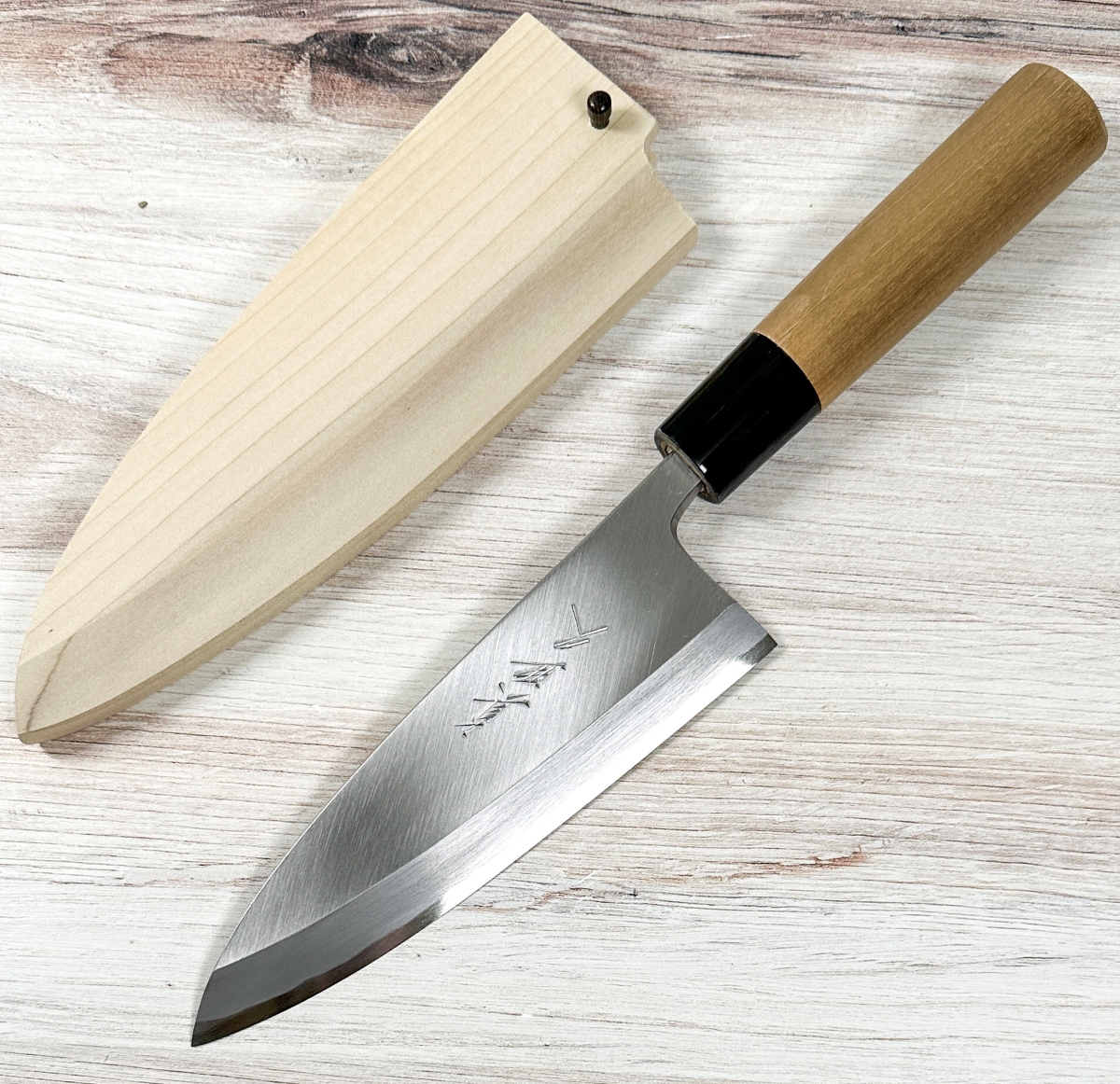 Sakai White #2 Deba 165mm Left Handed