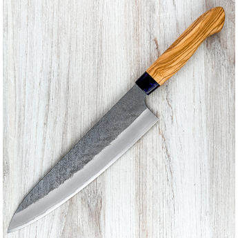 Sentan SLD Nashiji Gyuto 210mm Purple