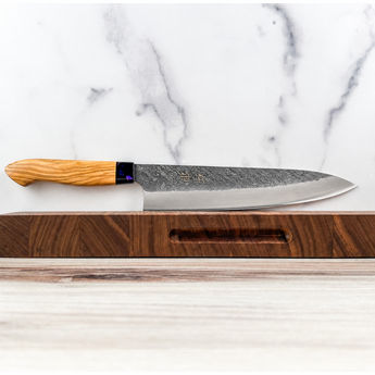 Sentan SLD Nashiji Gyuto 210mm Purple