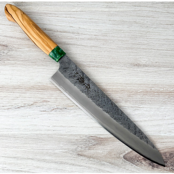 Sentan SLD Nashiji Gyuto 240mm Green