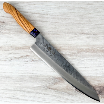 Sentan SLD Nashiji Gyuto 240mm Purple
