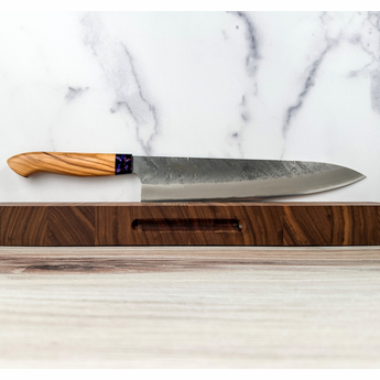Sentan SLD Nashiji Gyuto 240mm Purple