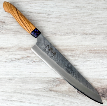 Visit Sentan SLD Nashiji Gyuto 240mm Purple