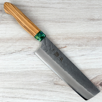 Visit Sentan SLD Nashiji Nakiri 165mm Green