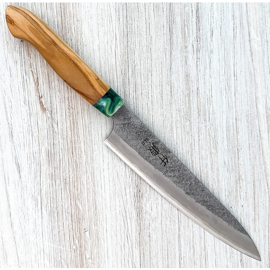 Sentan SLD Nashiji Petty 150mm Green