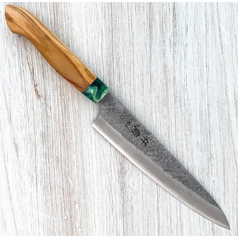 Sentan SLD Nashiji Petty 150mm Green