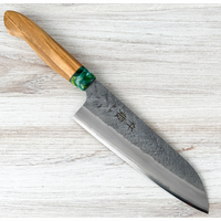 Visit Sentan SLD Nashiji Santoku 180mm Green