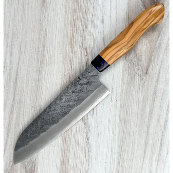 Sentan SLD Nashiji Santoku 180mm Purple