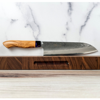 Sentan SLD Nashiji Santoku 180mm Purple