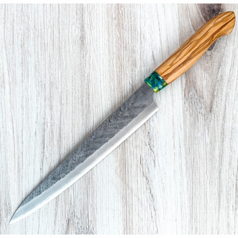 Sentan SLD Nashiji Sujihiki 240mm Green
