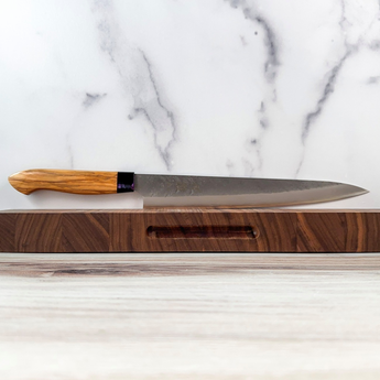 Sentan SLD Nashiji Sujihiki 240mm Purple-Gold