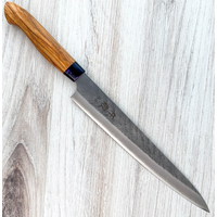 Visit Sentan SLD Nashiji Sujihiki 240mm Purple-Gold