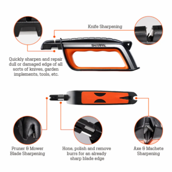 Sharpal All-In-1 Knife, Pruner & Tool Sharpener