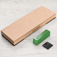 Visit Sharpal Double-Sided Leather Strop with Compound and Angle Guide