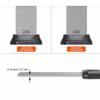 Sharpal Dual-Grit Diamond Sharpener Extra Coarse / Fine