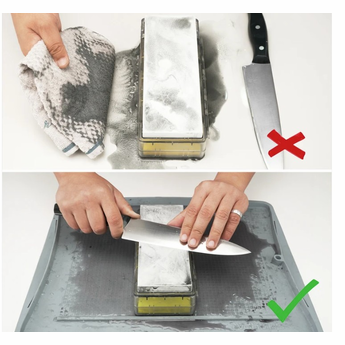Sharpal Sharpen-No-Mess Silicone Sharpening Stone Tray