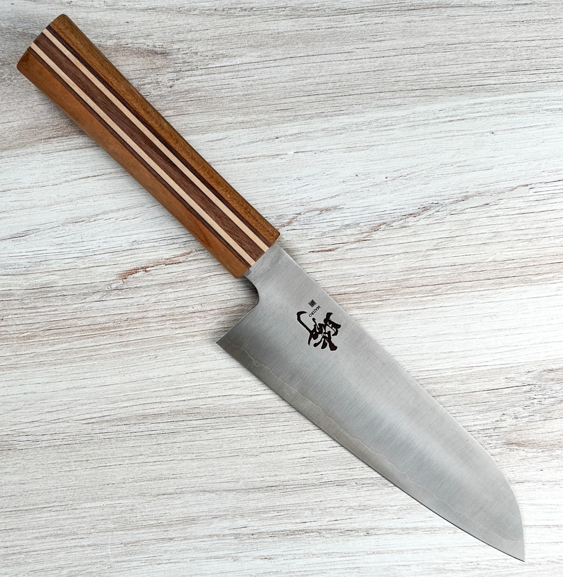 食器 shinshin 残心 Zan Shin REN (from Seki) - Blue Super steel Santoku with
