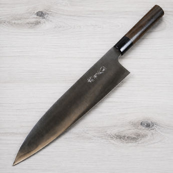 Shiro Kamo Blue #2 Migaki Gyuto 240mm