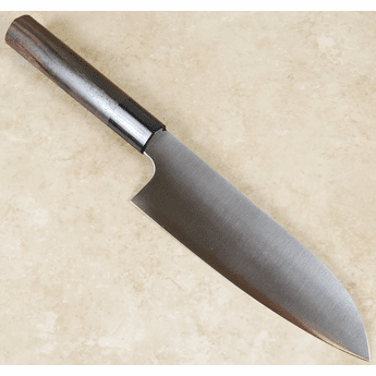 Shiro Kamo Blue #2 Migaki Santoku 165mm