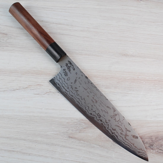 Shiro Kamo White #2 Gyuto 210mm - Hairline Crack in the Ferrule