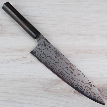 Shiro Kamo White #2 Gyuto 240mm - Hairline Crack in Ferrule