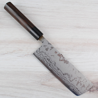 Shiro Kamo White #2 Nakiri 165mm - Flawed Handle
