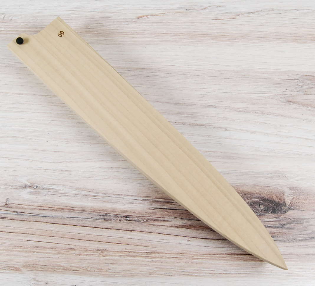 CKTG Sujihiki Saya 270mm A|Magnolia Wood