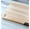 Small Self Standing Hinoki Cutting Board 8.7 x 8.7 x 0.5 inches