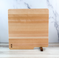 Small Self Standing Hinoki Cutting Board 8.7 x 8.7 x 0.5 inches