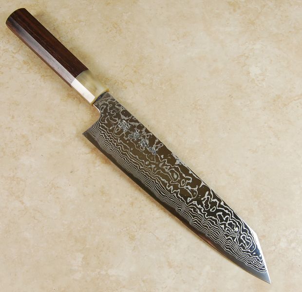 Sukenari ZDP189 Damascus Kiritsuke 240mm