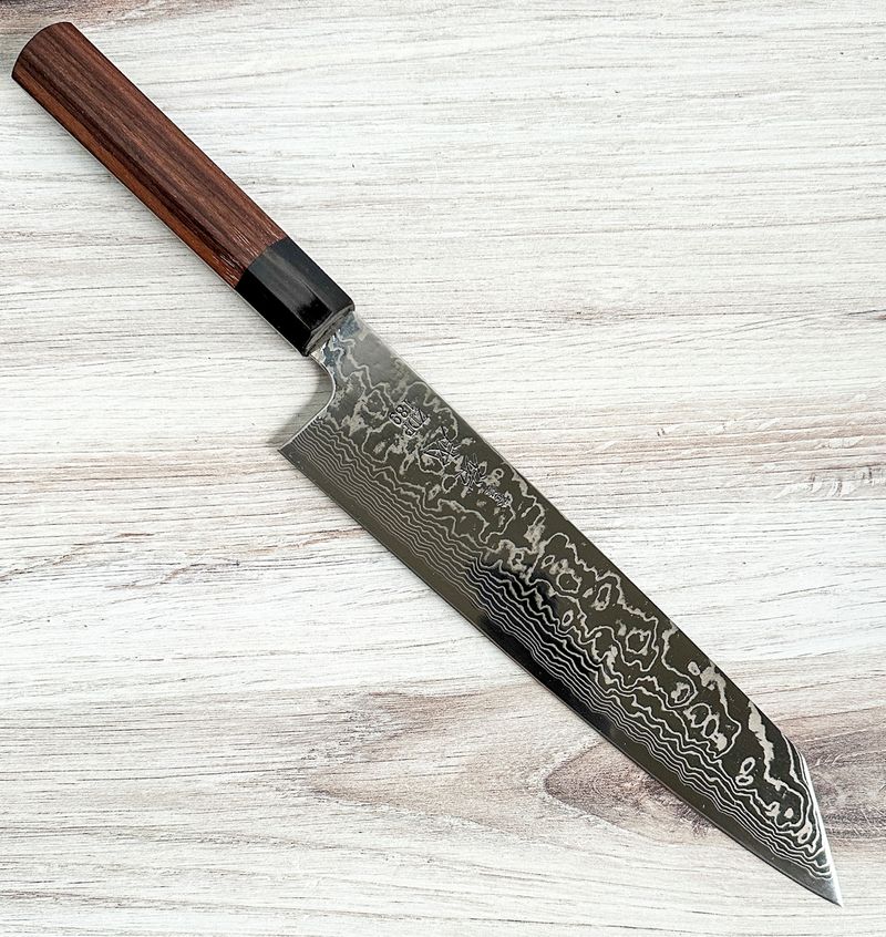 洋出刃210ｍｍ ZDP189 sukenari-zdp189-damascus-