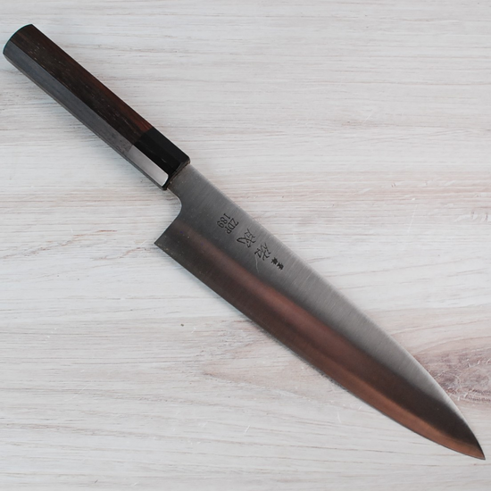 Sukenari ZDP189 Hairline Gyuto 240mm - Cracked Ferrule
