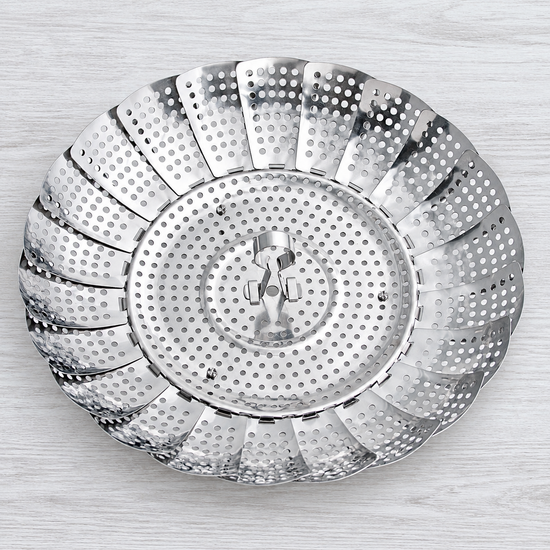 Suncraft Stainless Folding Steamer Basket Large