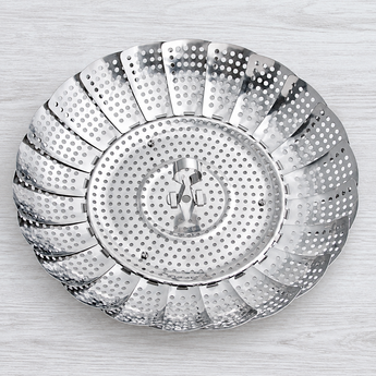 Suncraft Stainless Folding Steamer Basket Large