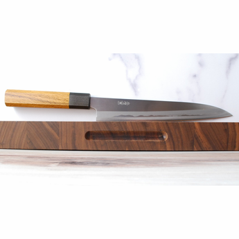 Tabata Blue #2 Sujihiki 210mm - Crooked Handle